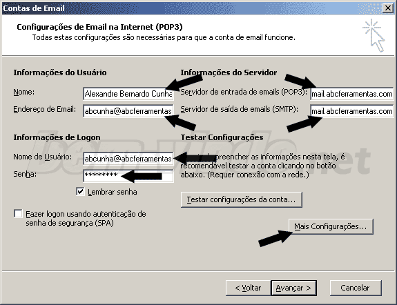 Configurando e-mail no Outlook (método que funciona!) - G7 Informática