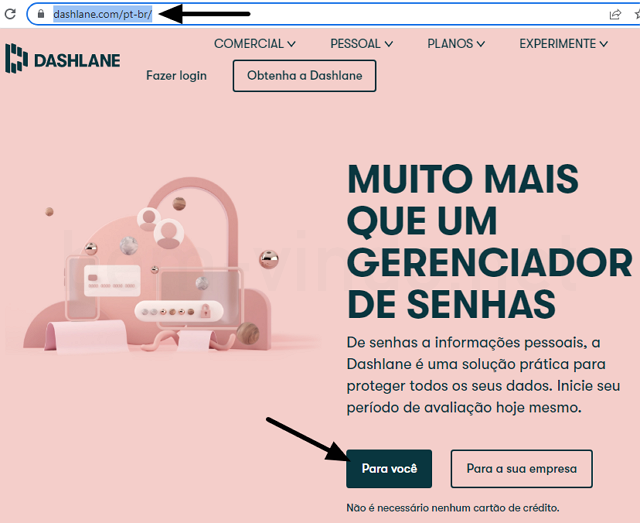 Usando o gerenciador de senhas Dashlane - Banco de Dúvidas bem-vindo.net