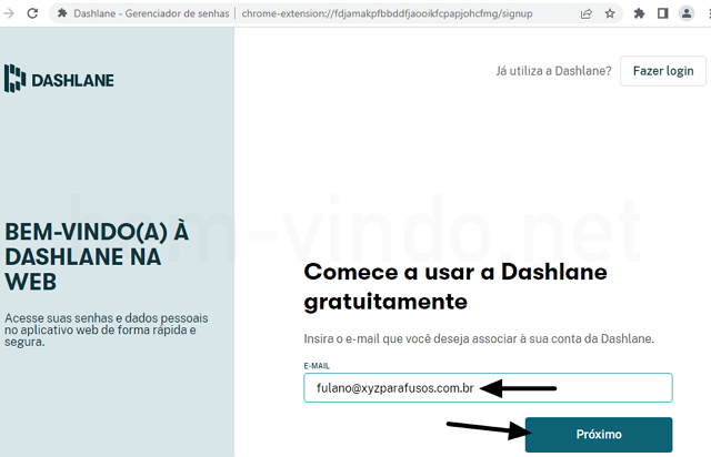 Usando o gerenciador de senhas Dashlane - Banco de Dúvidas bem-vindo.net