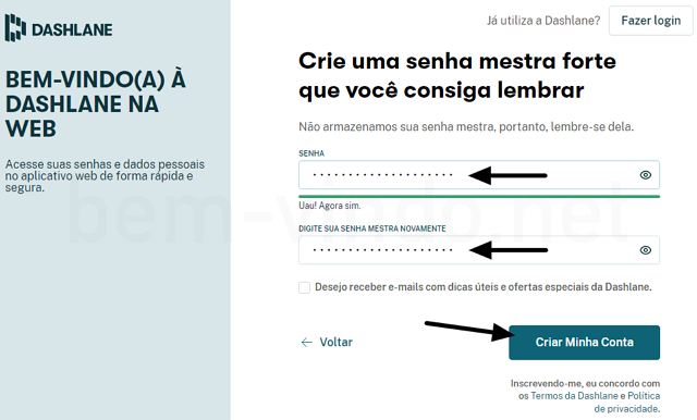 Usando o gerenciador de senhas Dashlane - Banco de Dúvidas bem-vindo.net